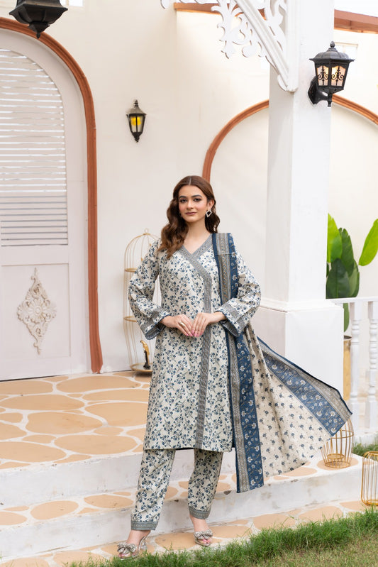 Printed | Khaddar | 3PC