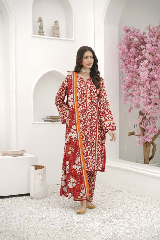 Printed | Khaddar | 3PC