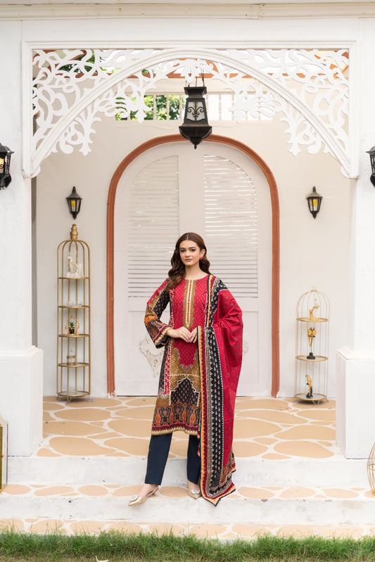 Printed | Khaddar | 3PC