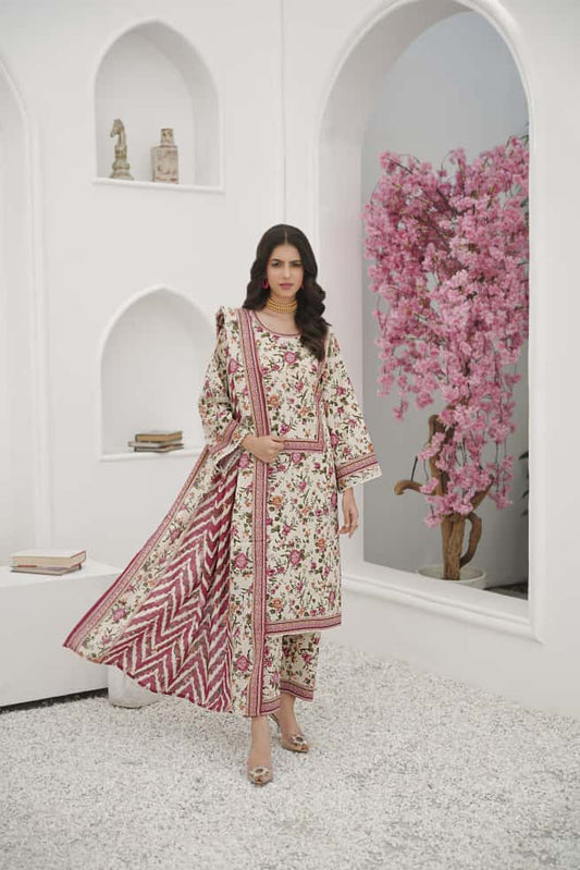 Printed | Khaddar | 3PC
