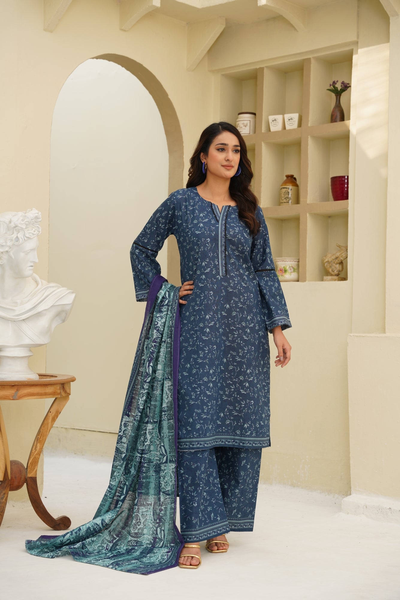 Printed | Khaddar | 3PC