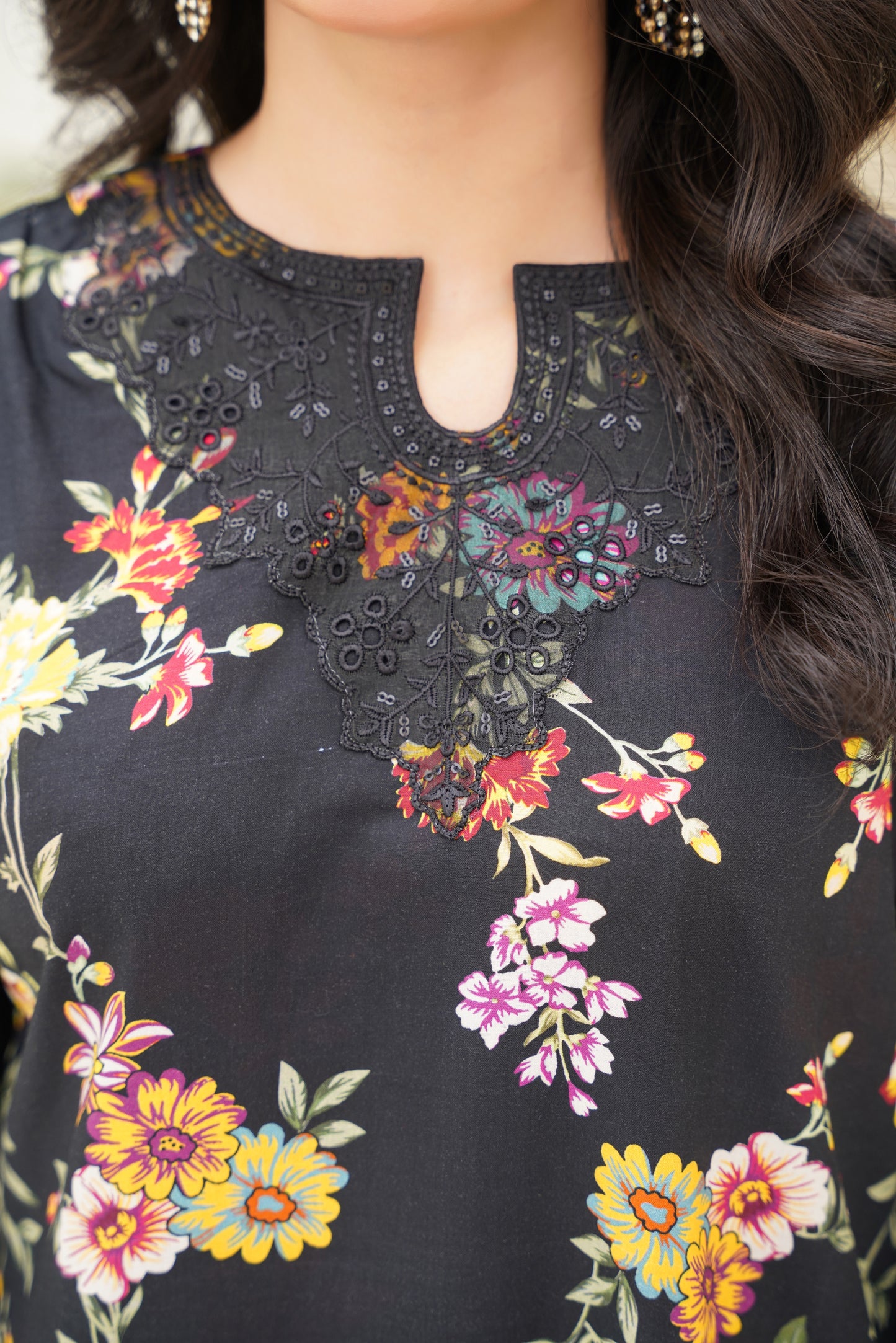 Embroidered Linen 3PC