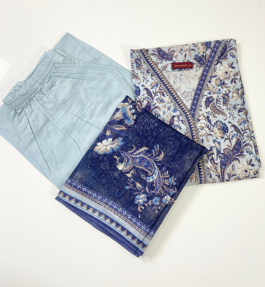 Printed Lawn 3PC