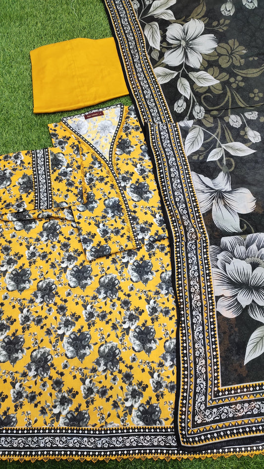 Printed Lawn 3PC