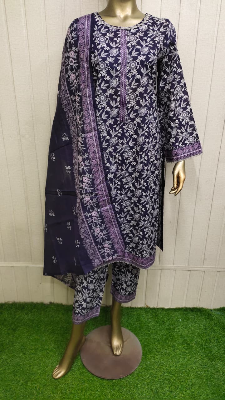 Bin Saeed | Printed Lawn | 3PC