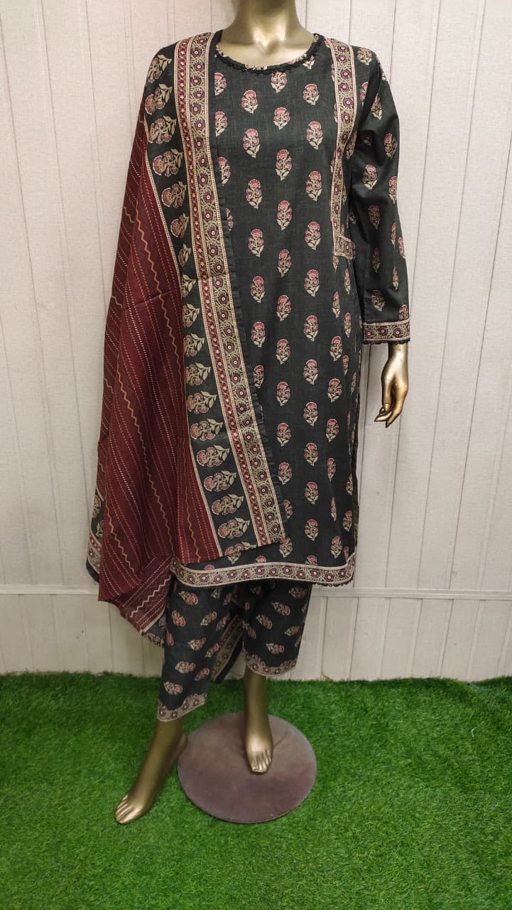 Bin Saeed | Printed Lawn | 3PC