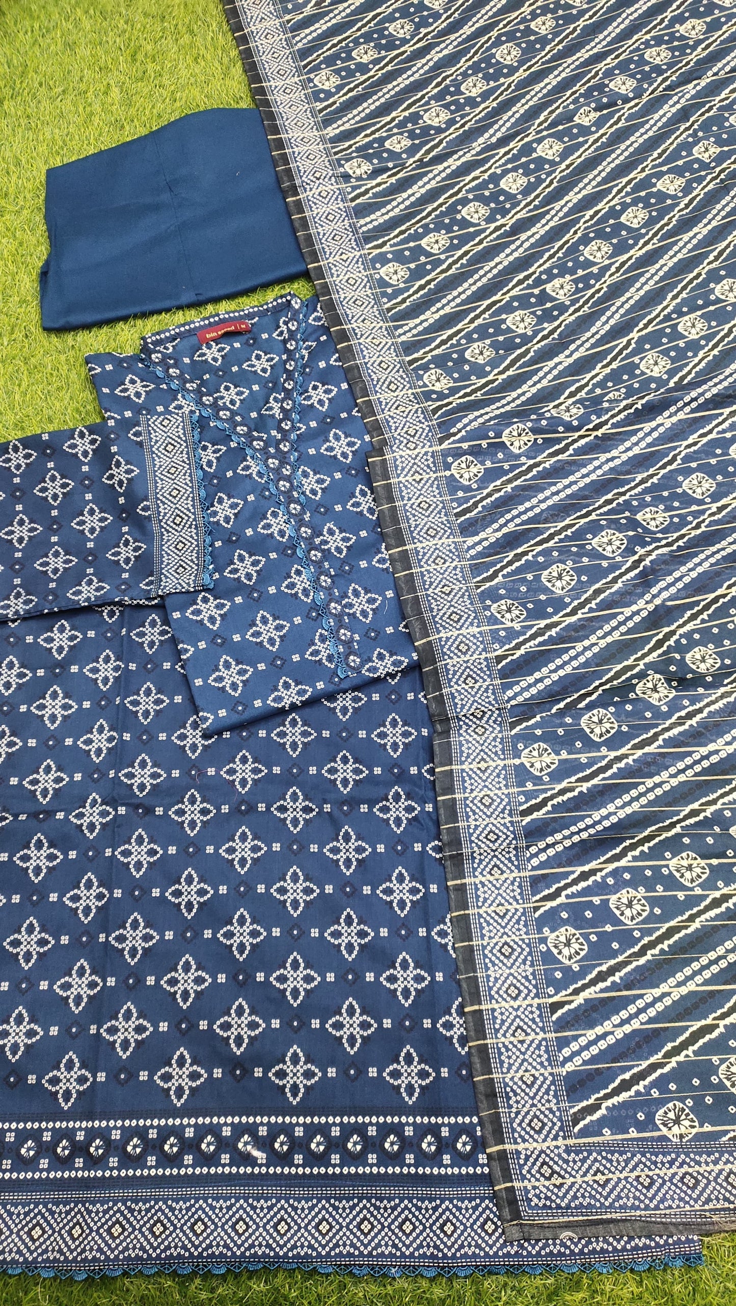 Bin Saeed Digital Printed Lawn 3PC