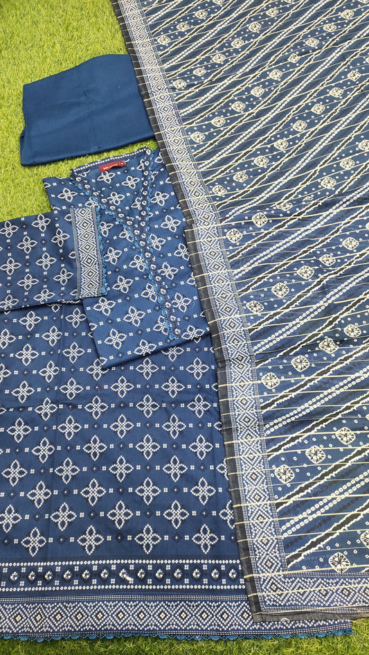 Printed Lawn 3PC