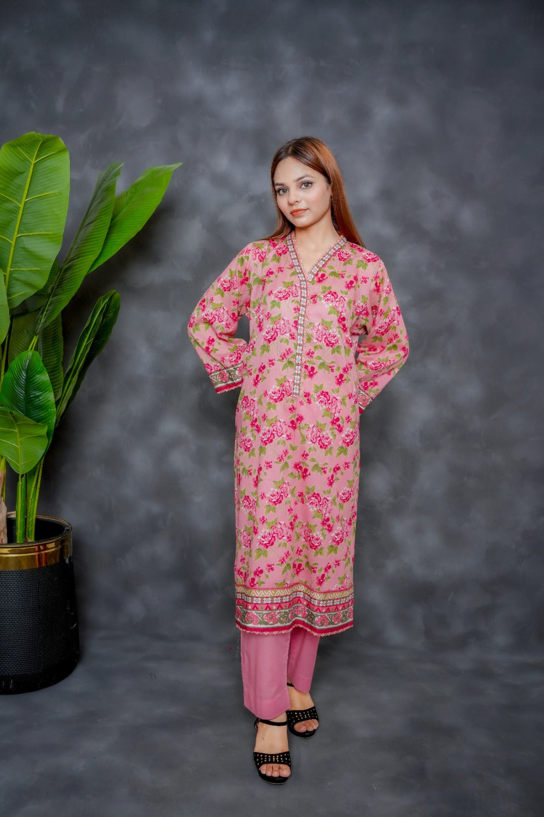 Bin Saeed Digital Printed Lawn 3PC