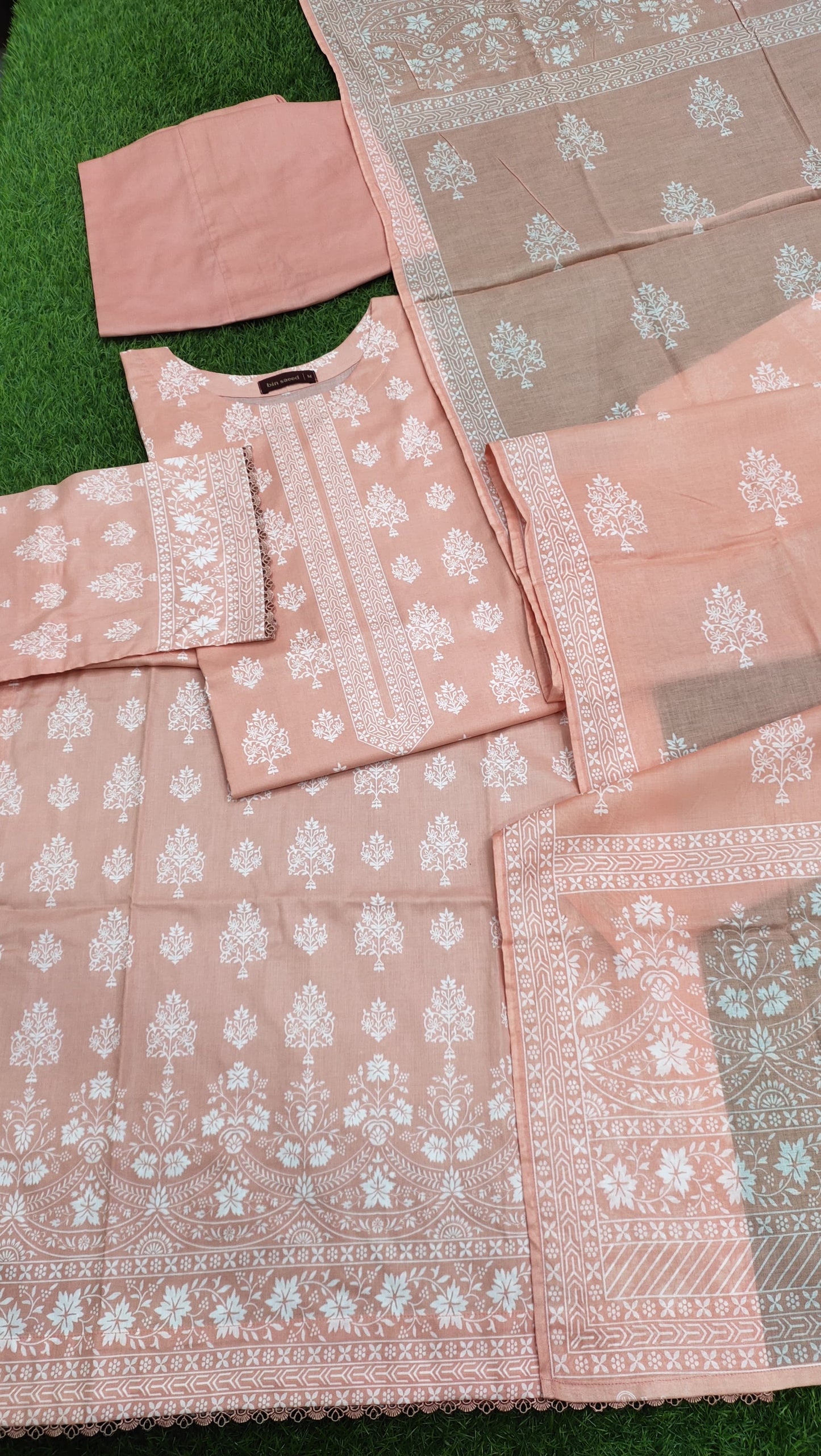 Bin Saeed Digital Printed Lawn 3PC