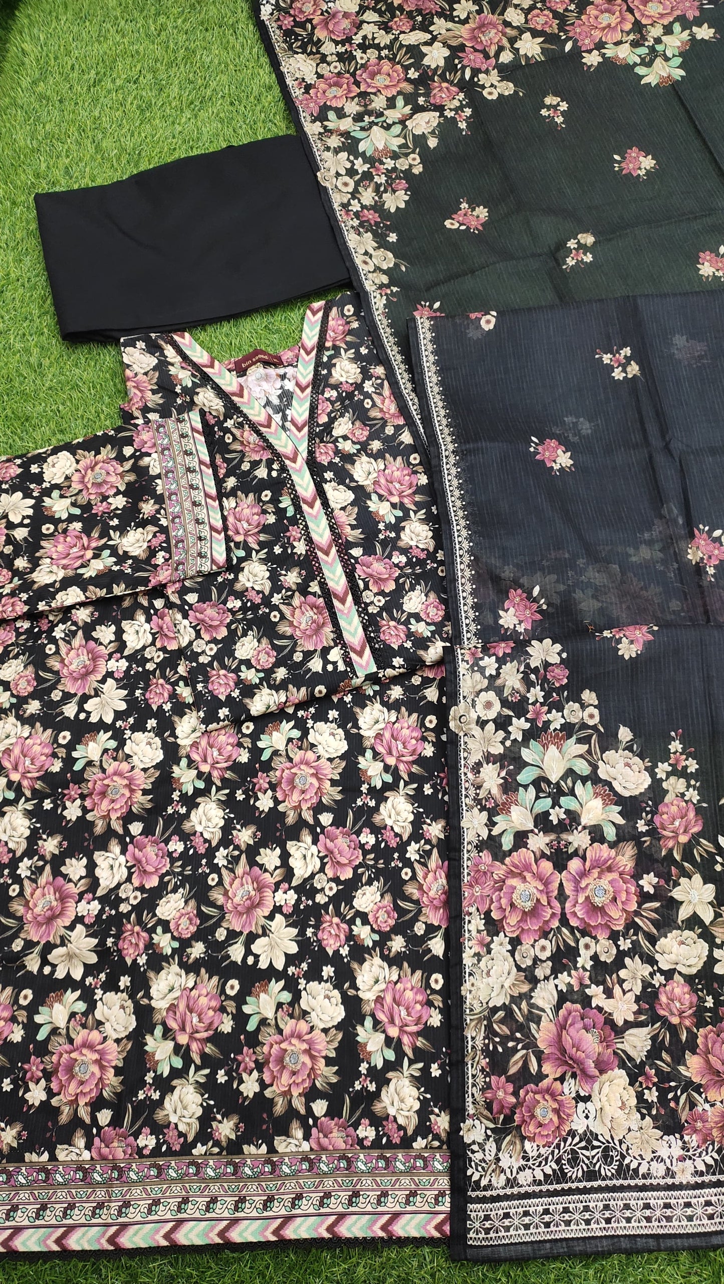 Bin Saeed Digital Printed Lawn 3PC