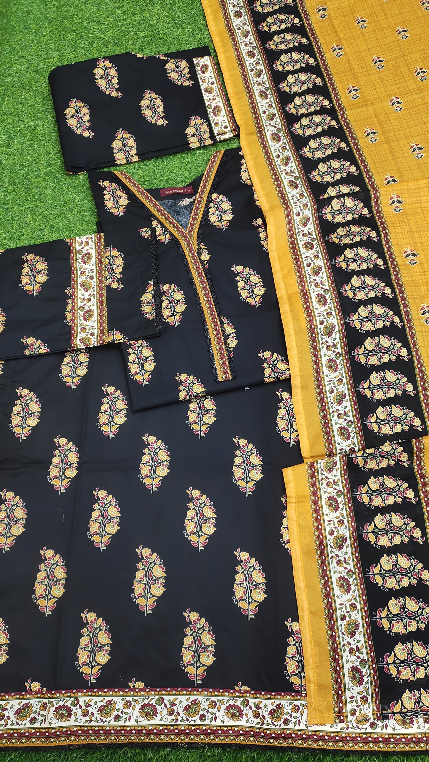 Bin Saeed Digital Printed Lawn 3PC