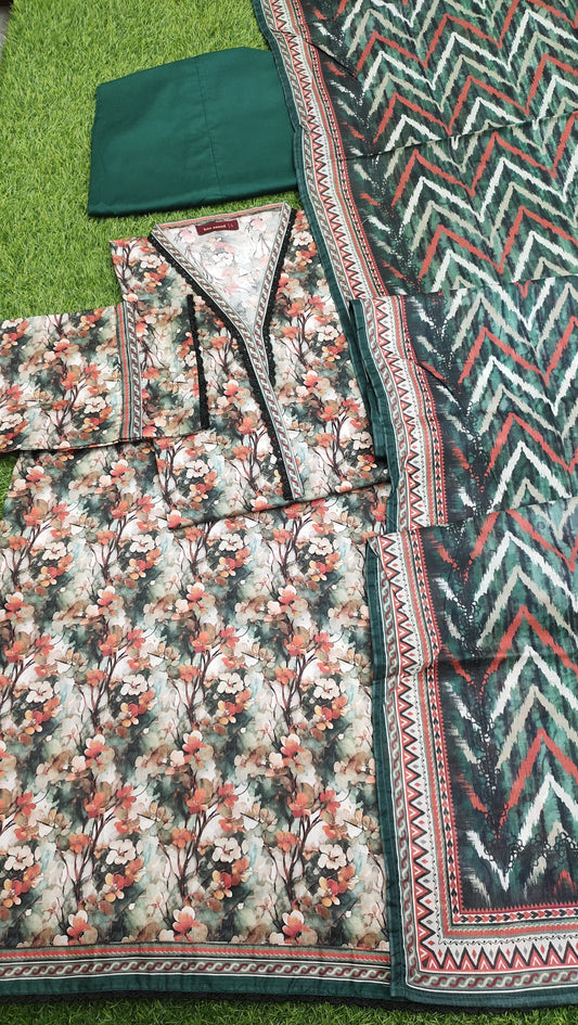 Printed Lawn 3PC