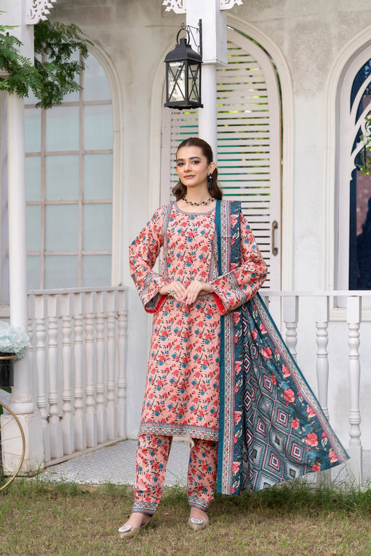 Printed | Khaddar | 3PC