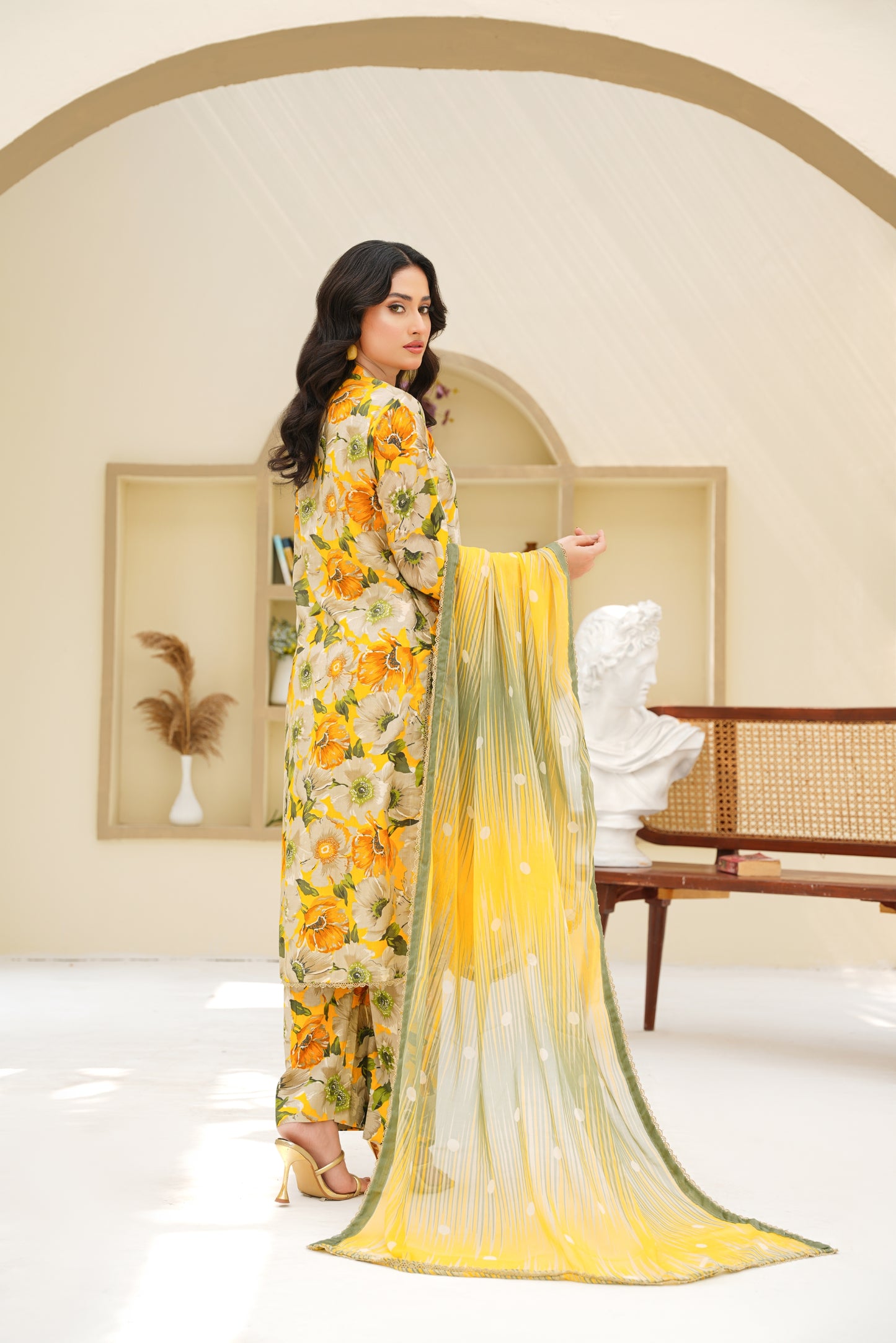 Embroidered Lawn 3PC