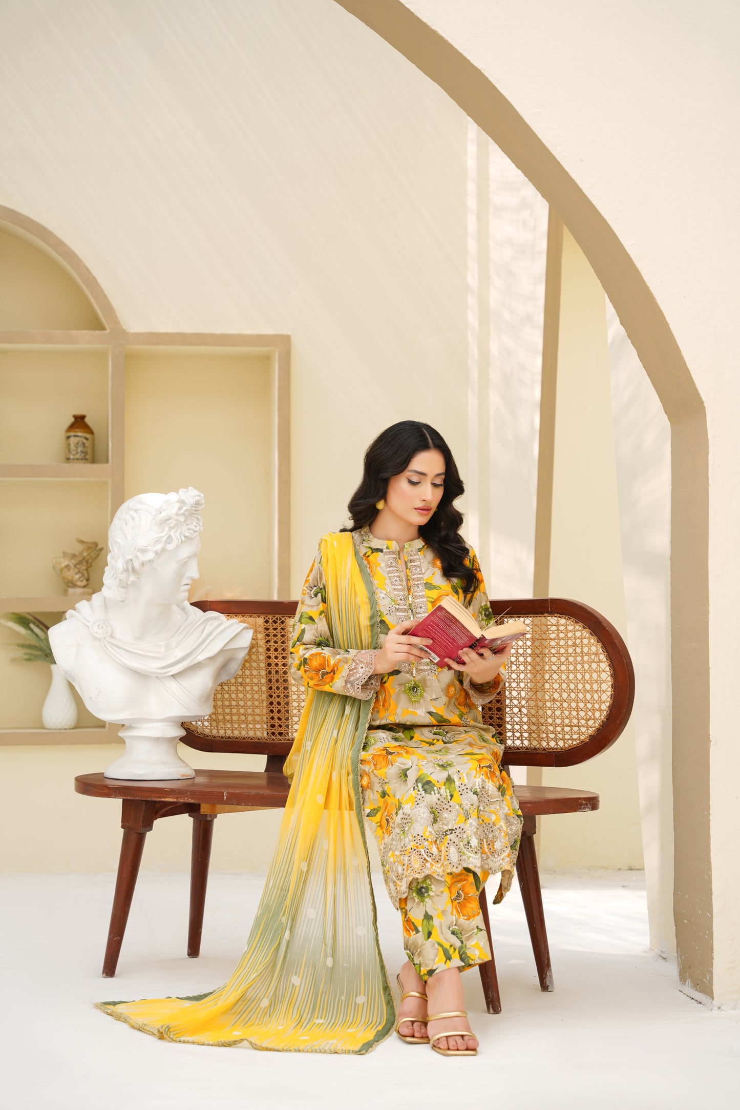 Embroidered Lawn 3PC