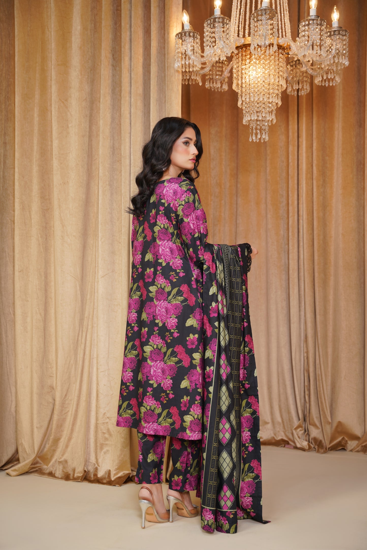 Embroidered Linen 3PC