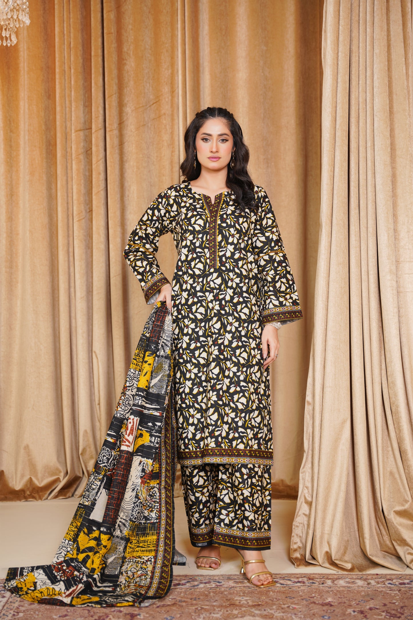 Printed | Khaddar | 3PC