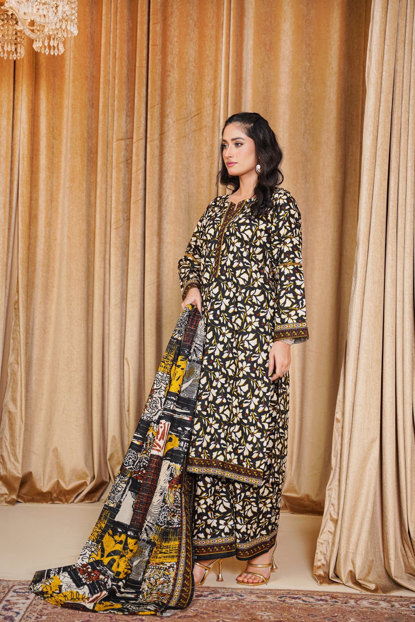 Printed | Khaddar | 3PC