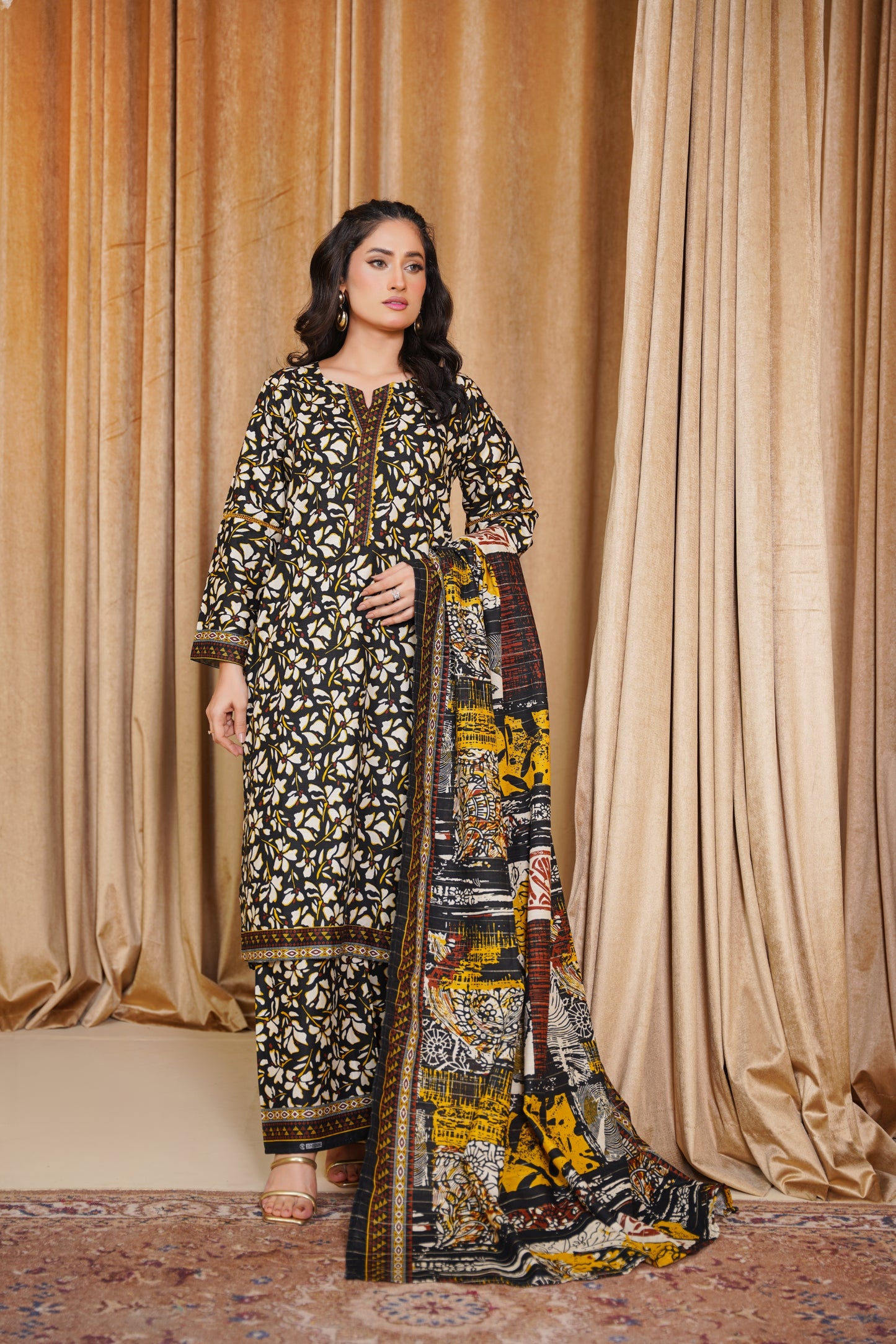 Printed | Khaddar | 3PC