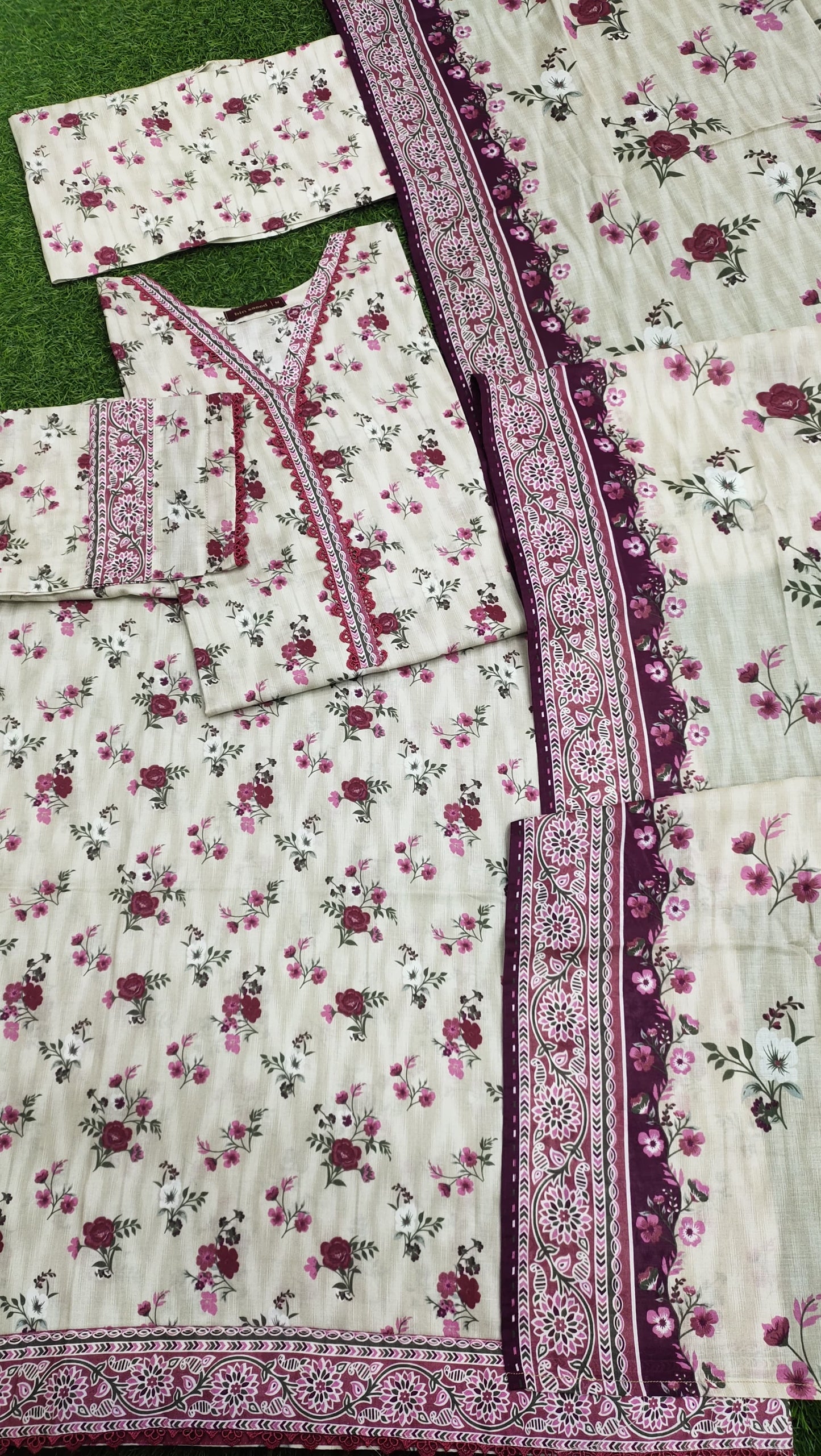 Printed Lawn 3PC