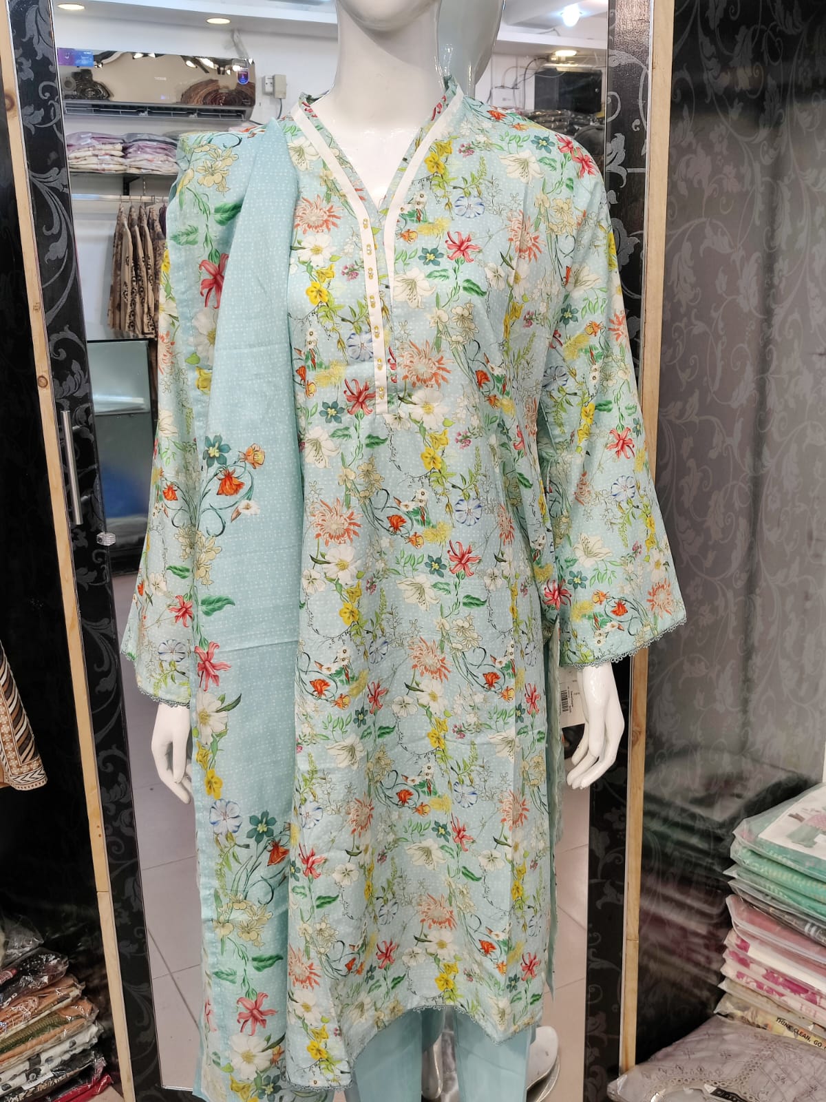BS Printed Lawn-3PC