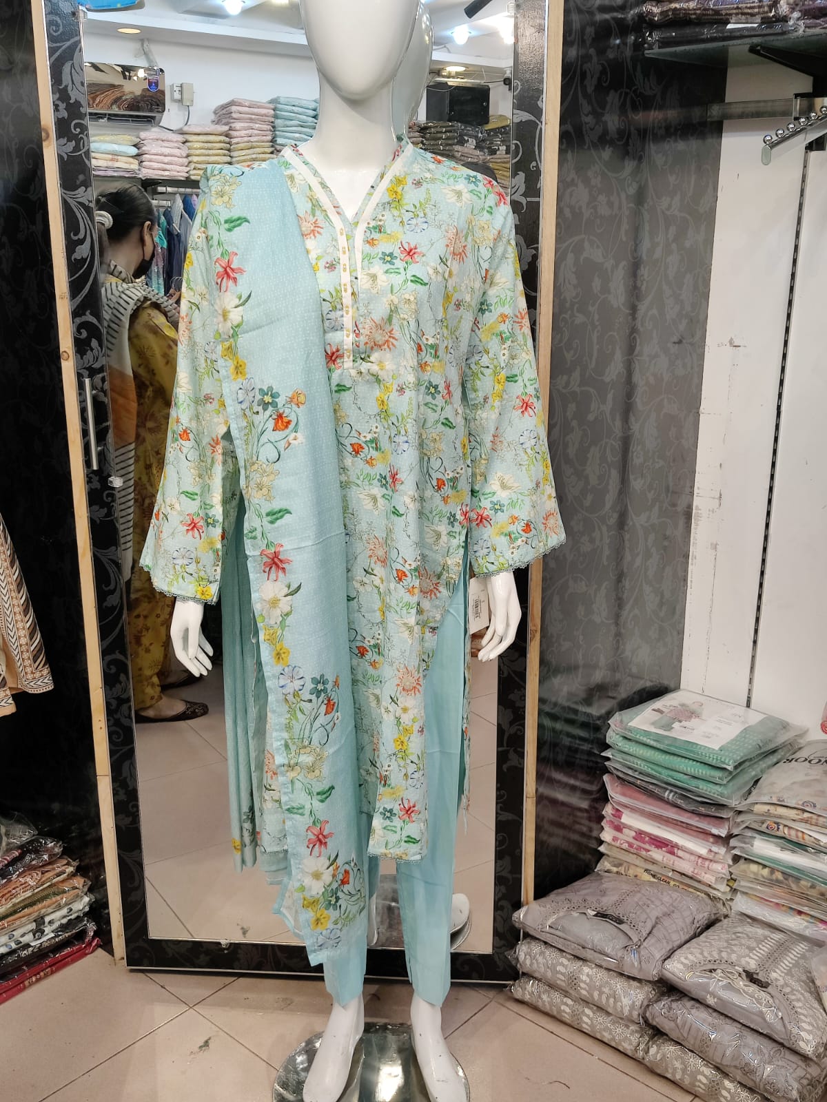 BS Printed Lawn-3PC