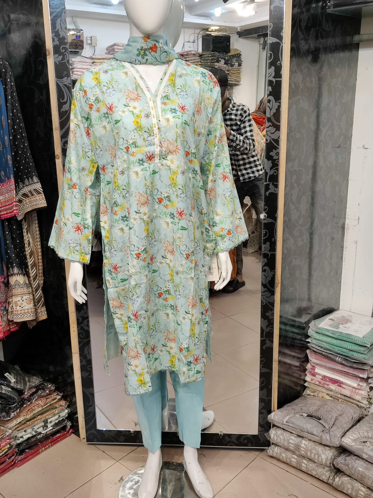 BS Printed Lawn-3PC