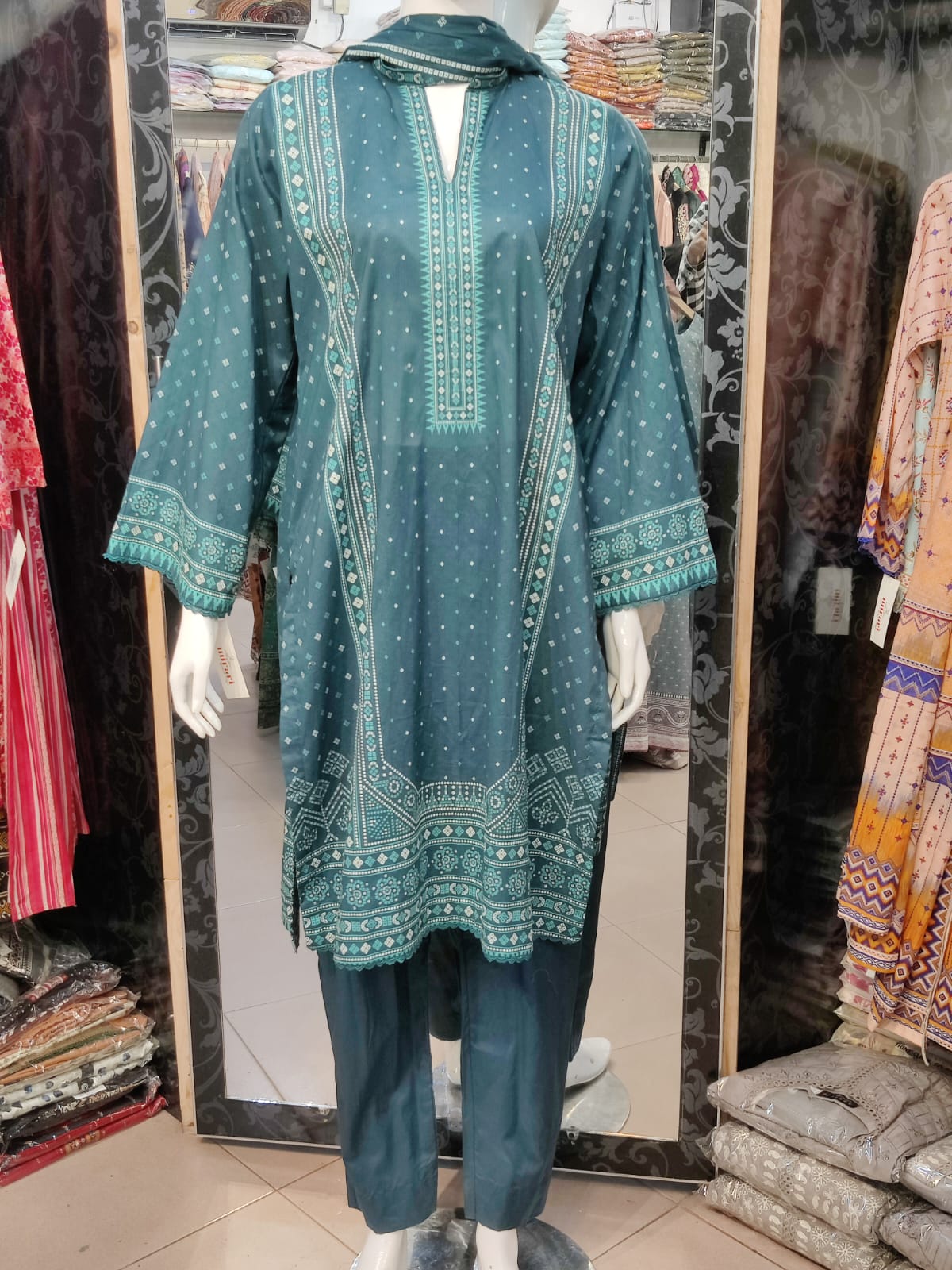 BS Printed Lawn-3PC