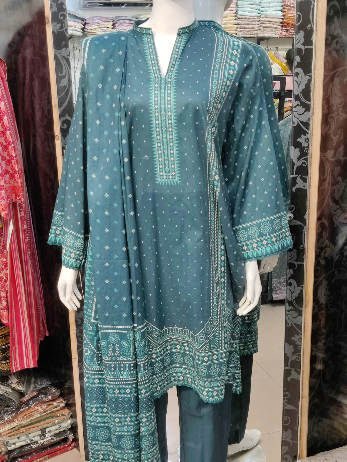 BS Printed Lawn-3PC