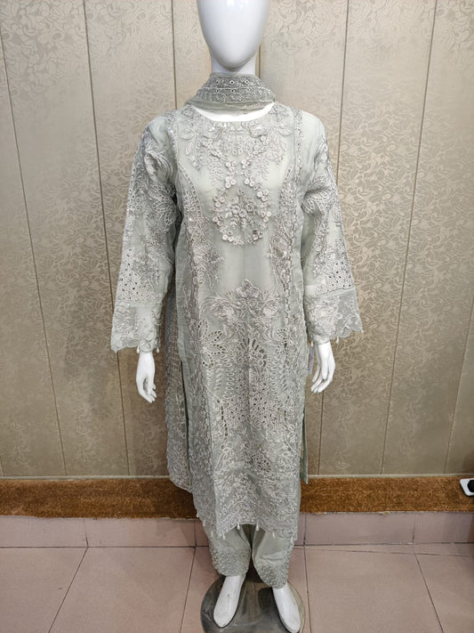 Areej Luxury Organza AA78-3PC
