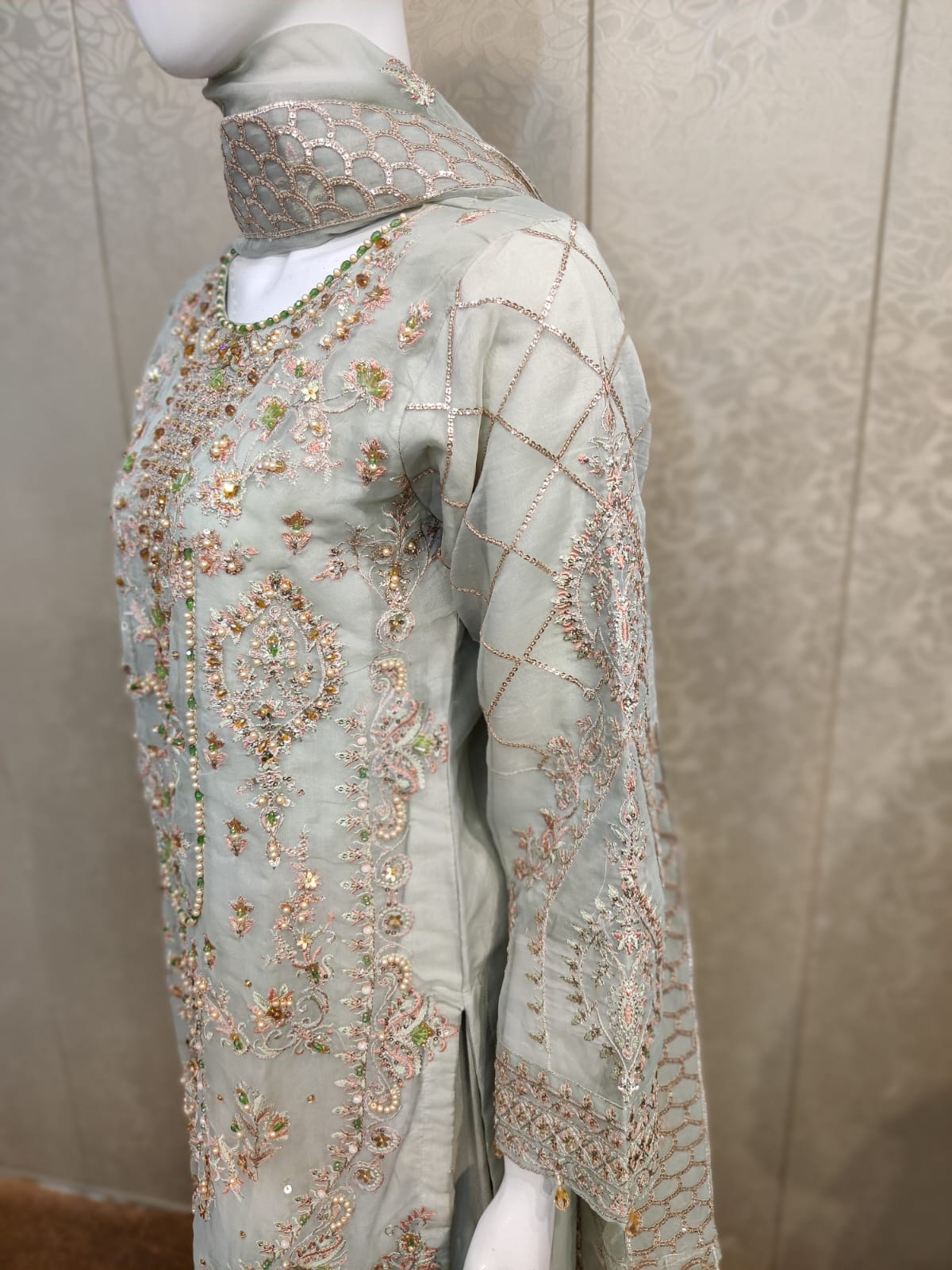 Areej Luxury Organza AA80-3PC