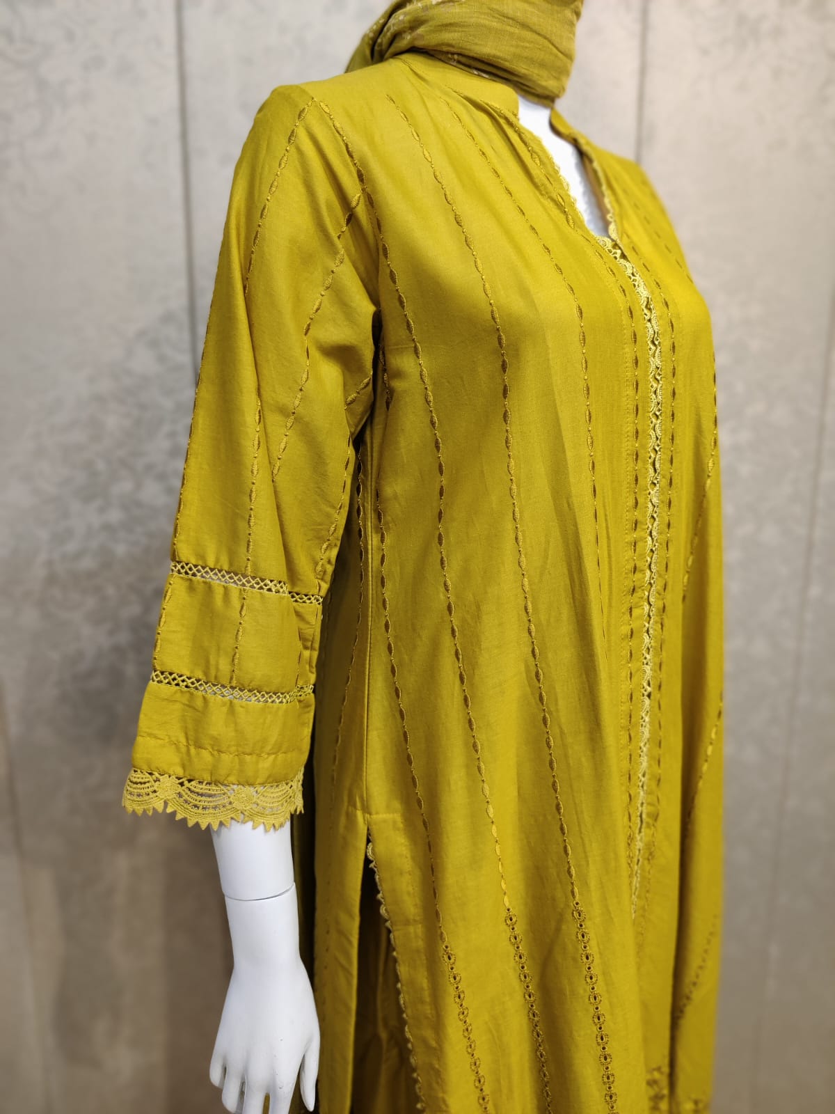Mirari 3-Piece All over Chikenkari Embroidered Lawn Collection