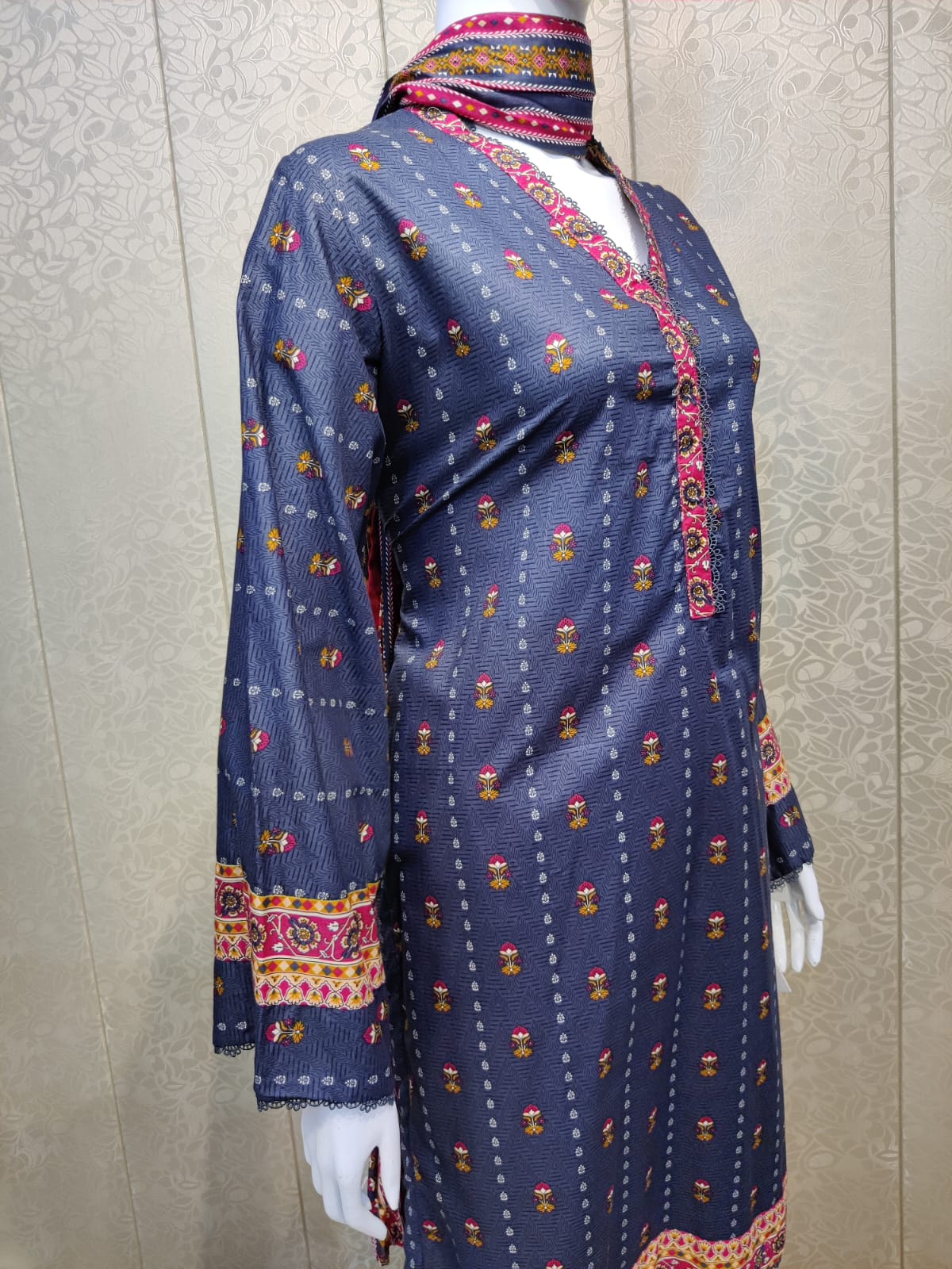 BS Printed Lawn-3PC