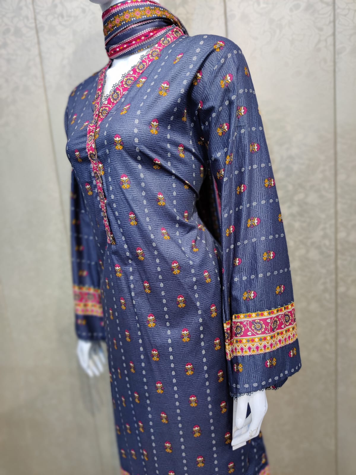 BS Printed Lawn-3PC