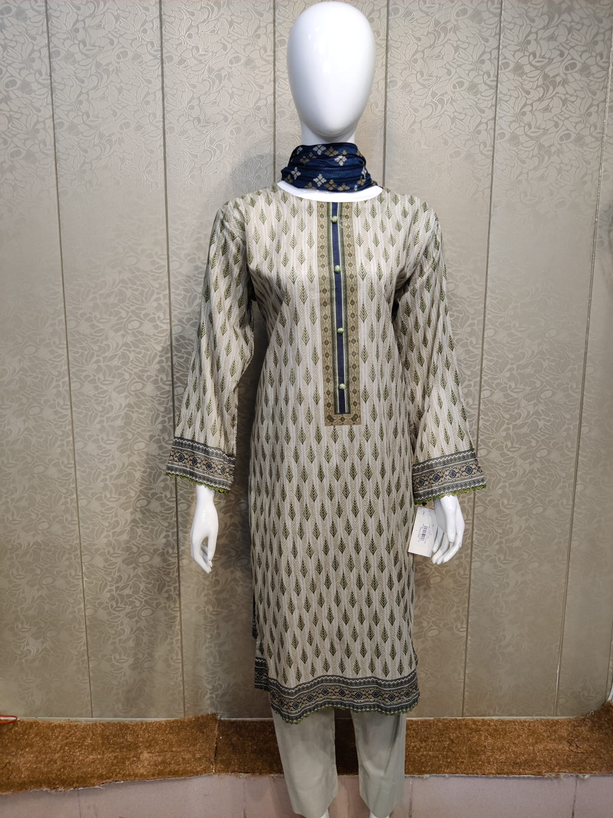 BS Printed Lawn-3PC