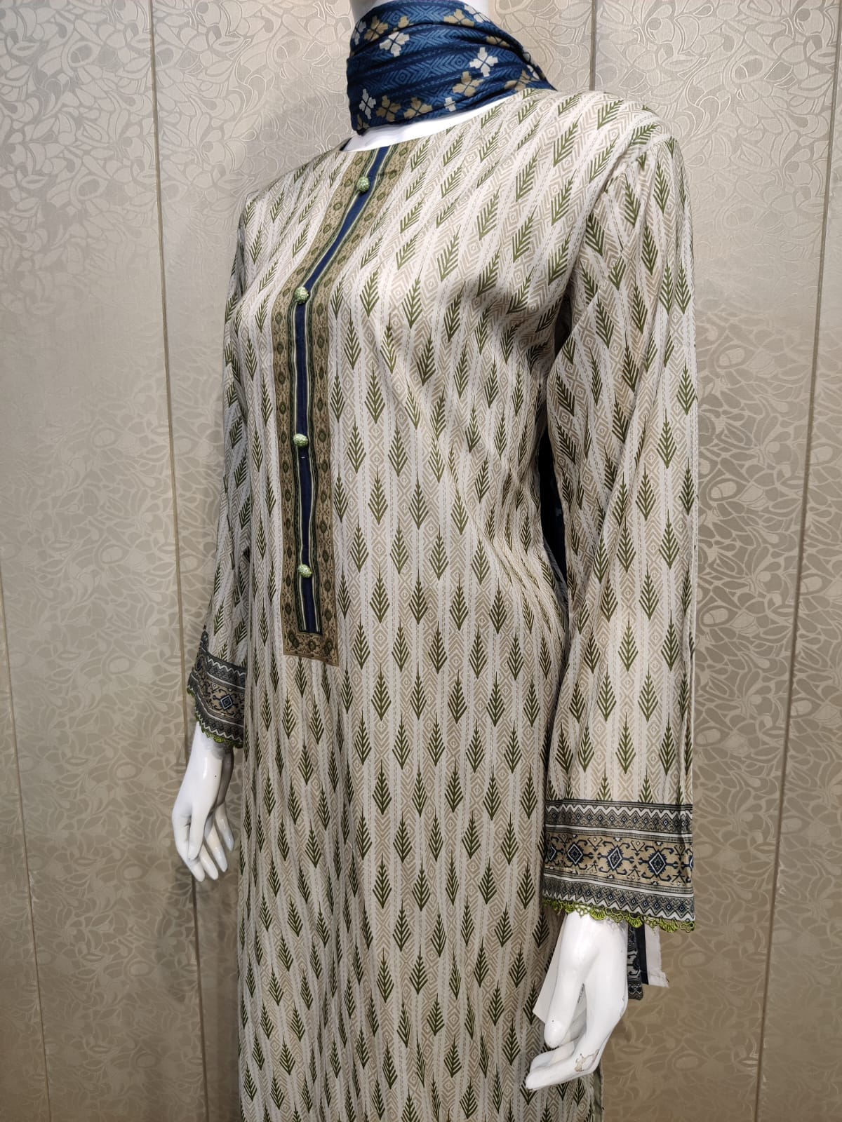 BS Printed Lawn-3PC