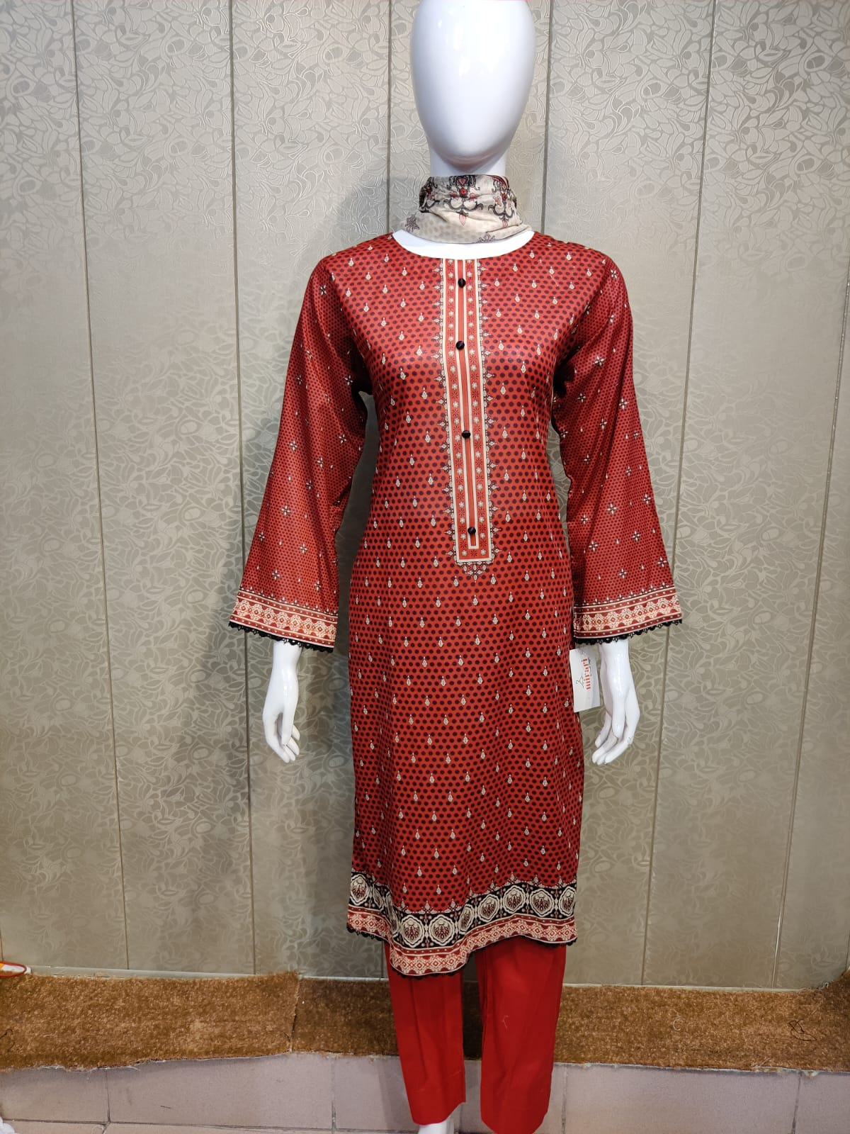 BS Printed Lawn-3PC