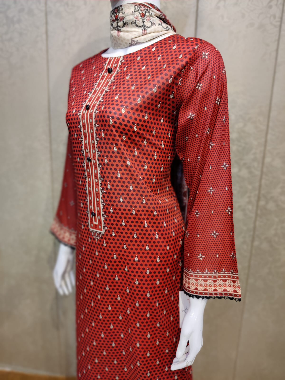 BS Printed Lawn-3PC