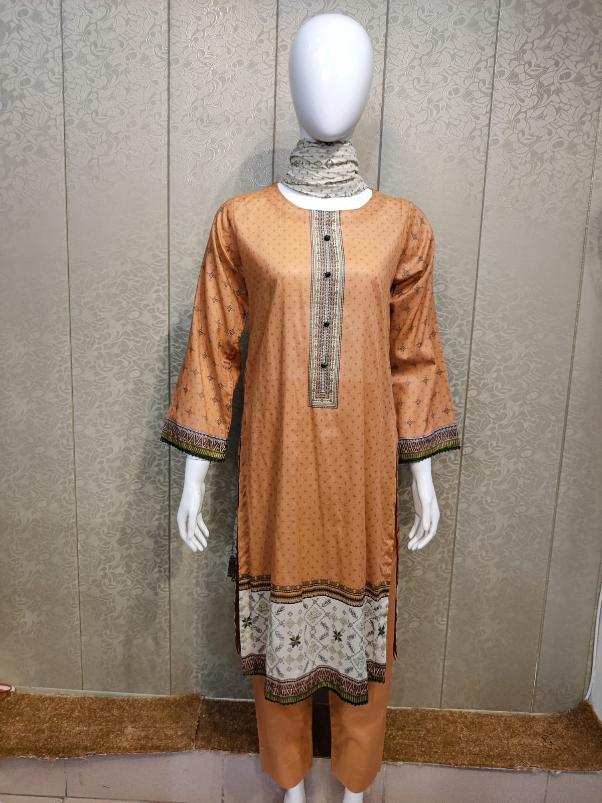 BS Printed Lawn-3PC