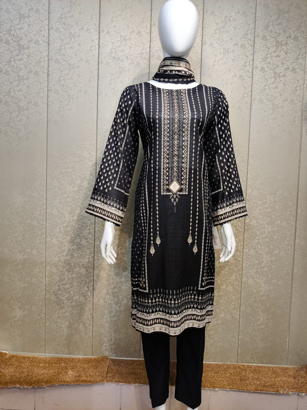 BS Printed Lawn-3PC