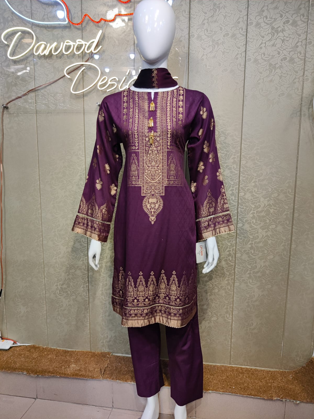 Z Jacquard Lawn-3PC