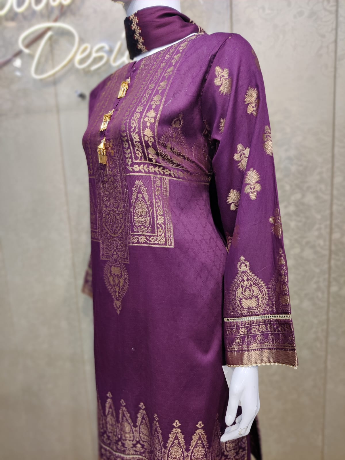 Z Jacquard Lawn-3PC