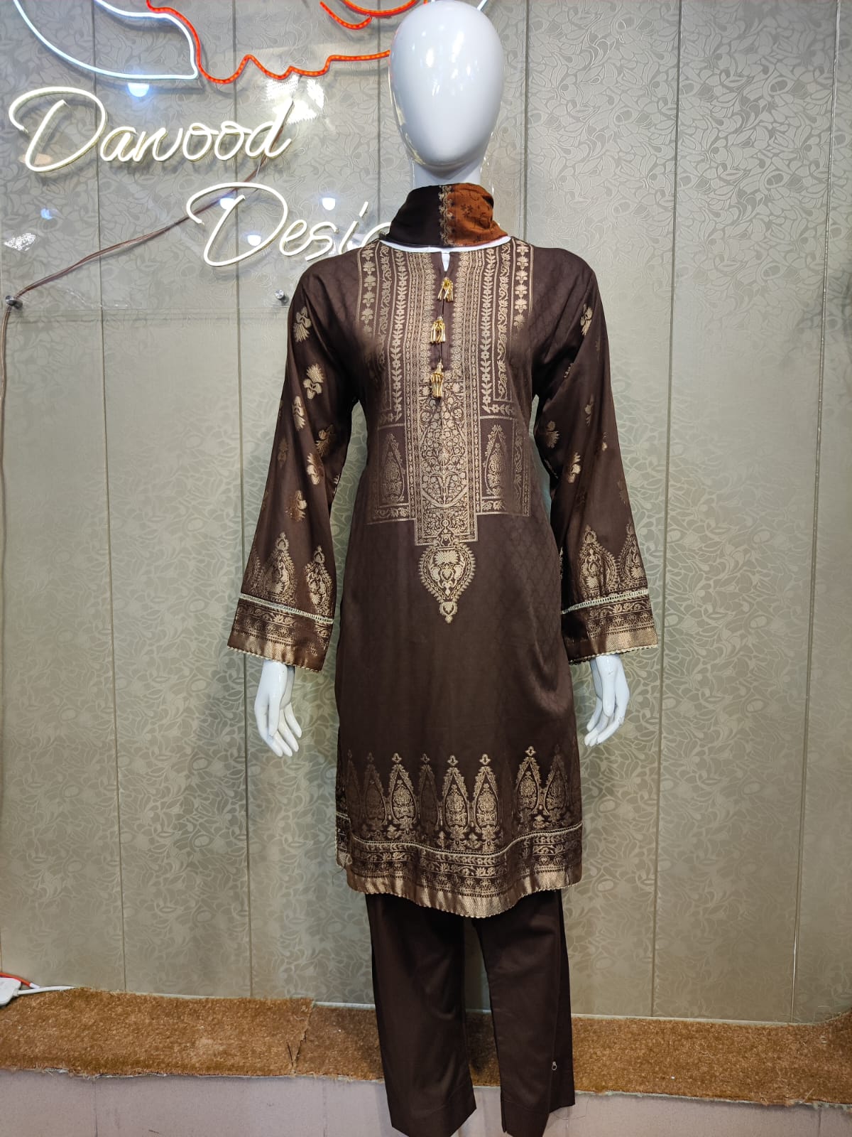 Z Jacquard Lawn-3PC