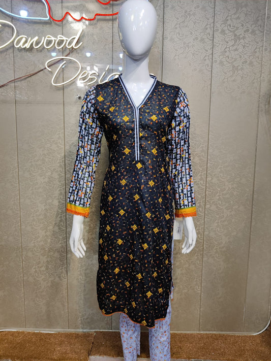 Safa Noor 2-Piece Embroidered Lawn Collection