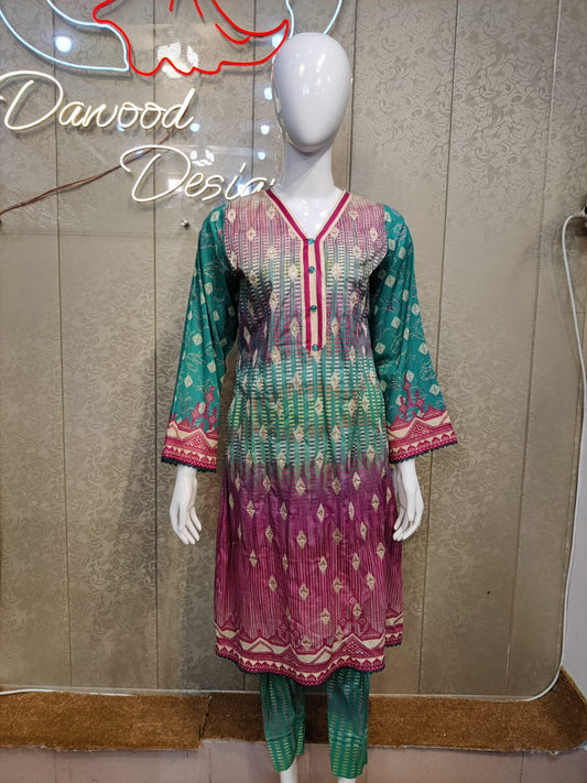 Safa Noor 2-Piece Embroidered Lawn Collection
