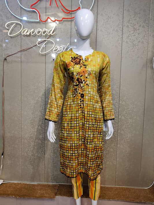 Safa Noor 2-Piece Embroidered Lawn Collection