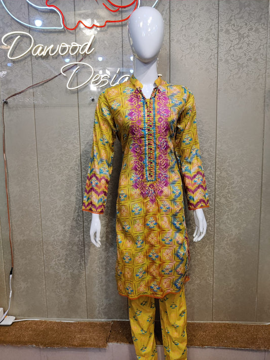 Safa Noor 2-Piece Embroidered Lawn Collection