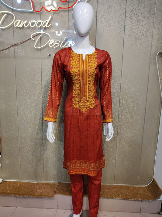 Safa Noor 2-Piece Embroidered Lawn Collection