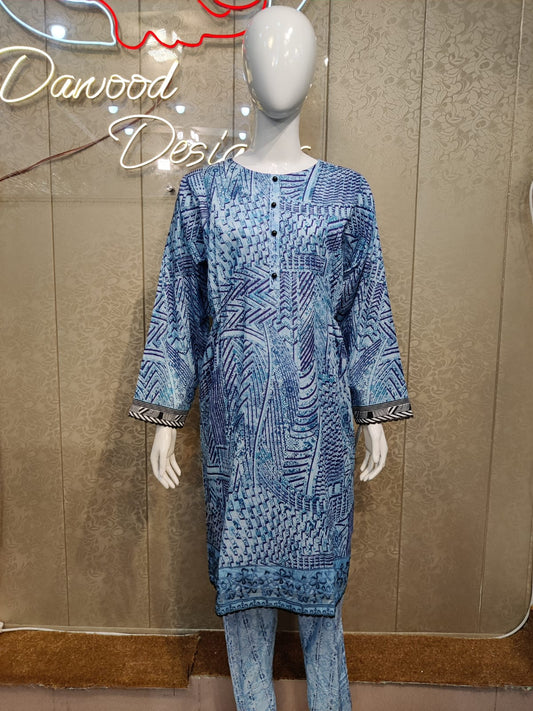 Safa Noor 2-Piece Embroidered Lawn Collection